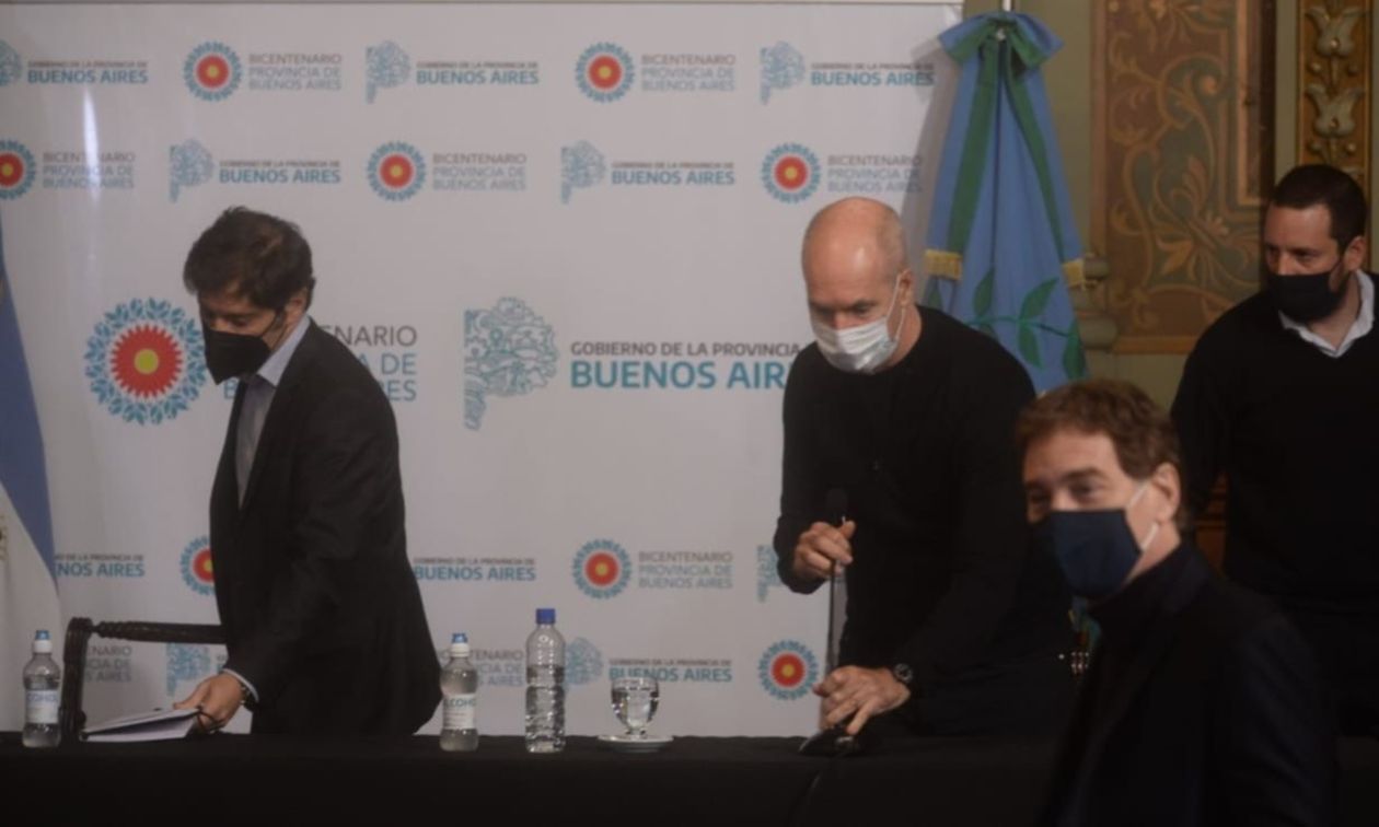 Kicillof y Larreta Kicillof y Larreta
