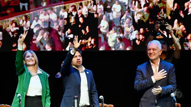 Axel Kicillof en el teatro Coliseo Podestá de La Plata&nbsp;