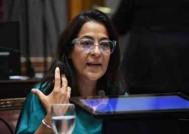 Carolina Moisés, nueva vicepresidenta del Senado, donde Patricia Bullrich dejó sin nada al peronismo.&nbsp;