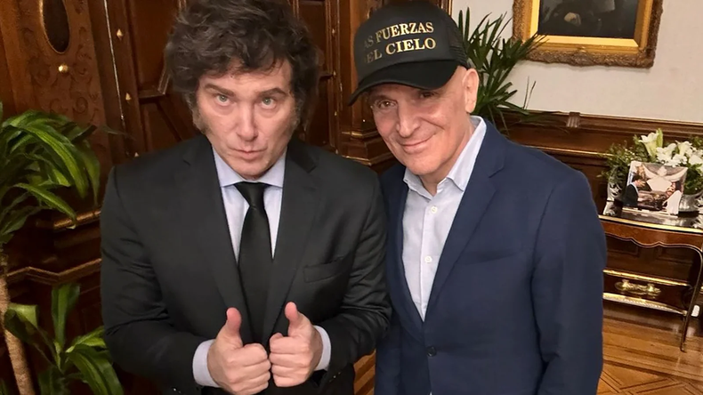 El presidente Javier Milei y el diputado José Luis Espert. El presidente Javier Milei y el diputado José Luis Espert.