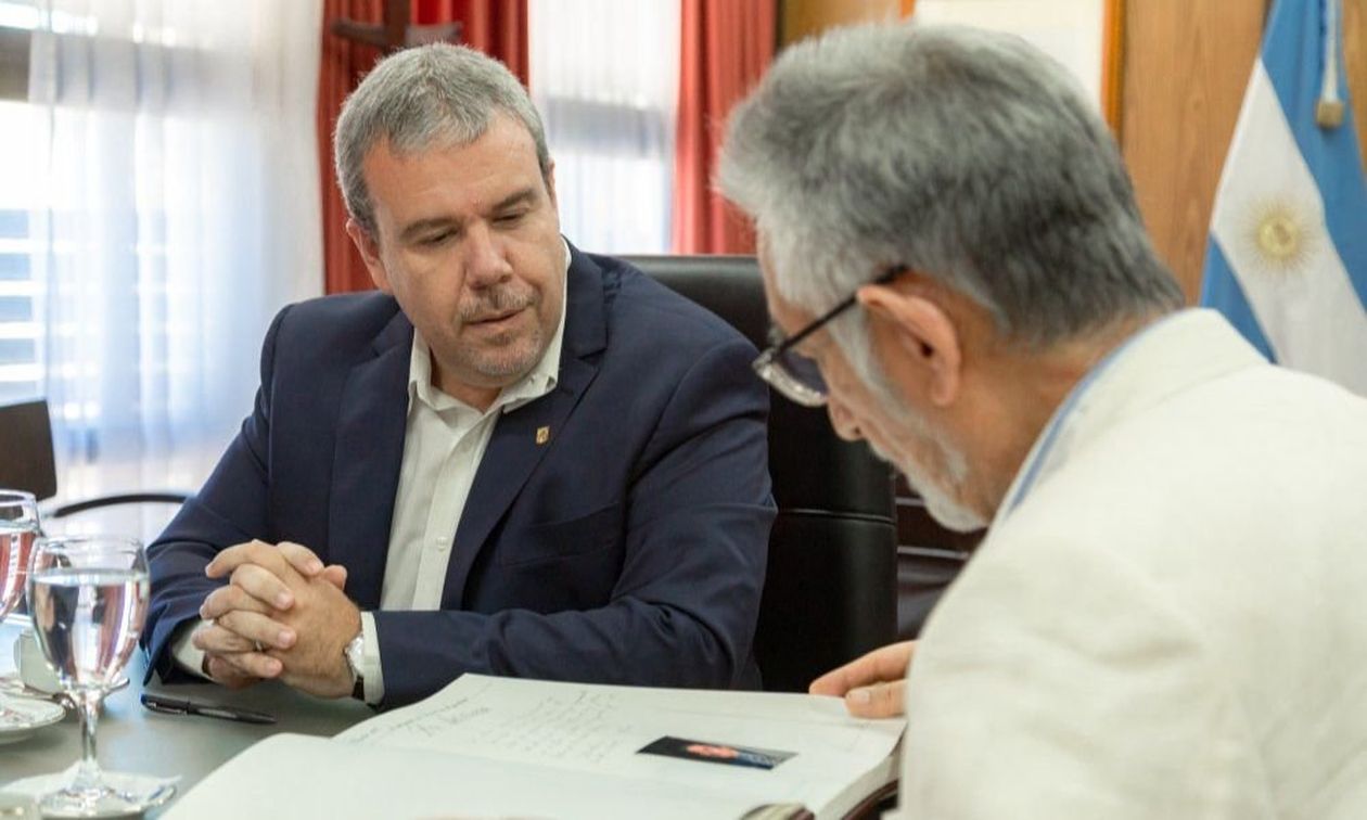 Víctor Moriñigo y Alberto Rodríguez Saá