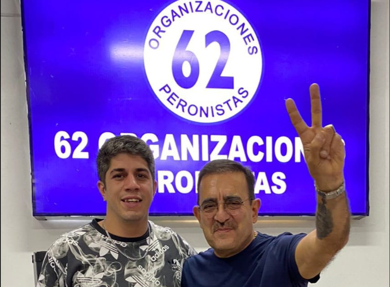Ricardo Moreno junto a Claudio Barrelier, un vínculo que le valió la salida de la gestión de Daniel Passerini