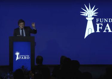 Javier Milei y la Fundación Faro