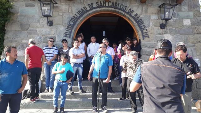bariloche: la falta de pago a municipales genero malestar en la ciudad