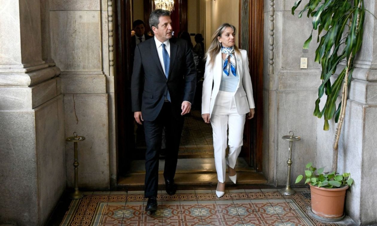 Malena Galmarini y Sergio Massa Malena Galmarini