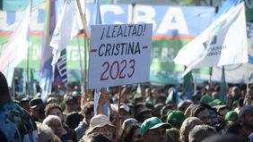 Clamor por Cristina 2023 en una plaza que quedó grande