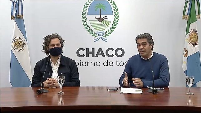 cafiero y vizzotti, bomberos en el chaco del companero y amigo coqui
