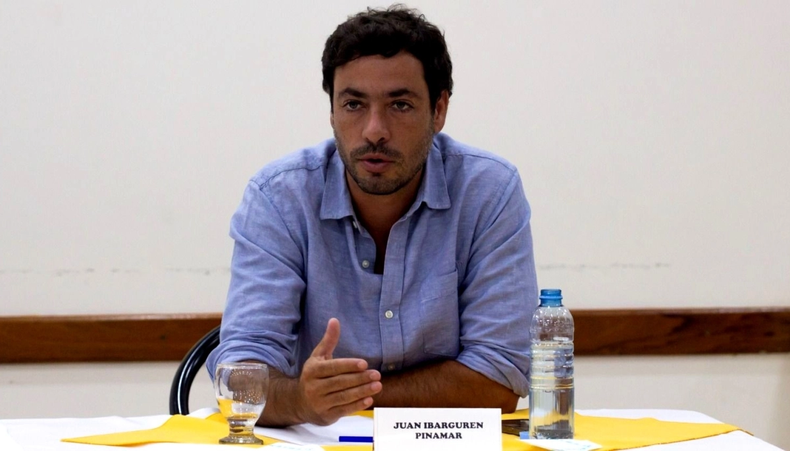 Juan Ibarguren, intendente de Pinamar.