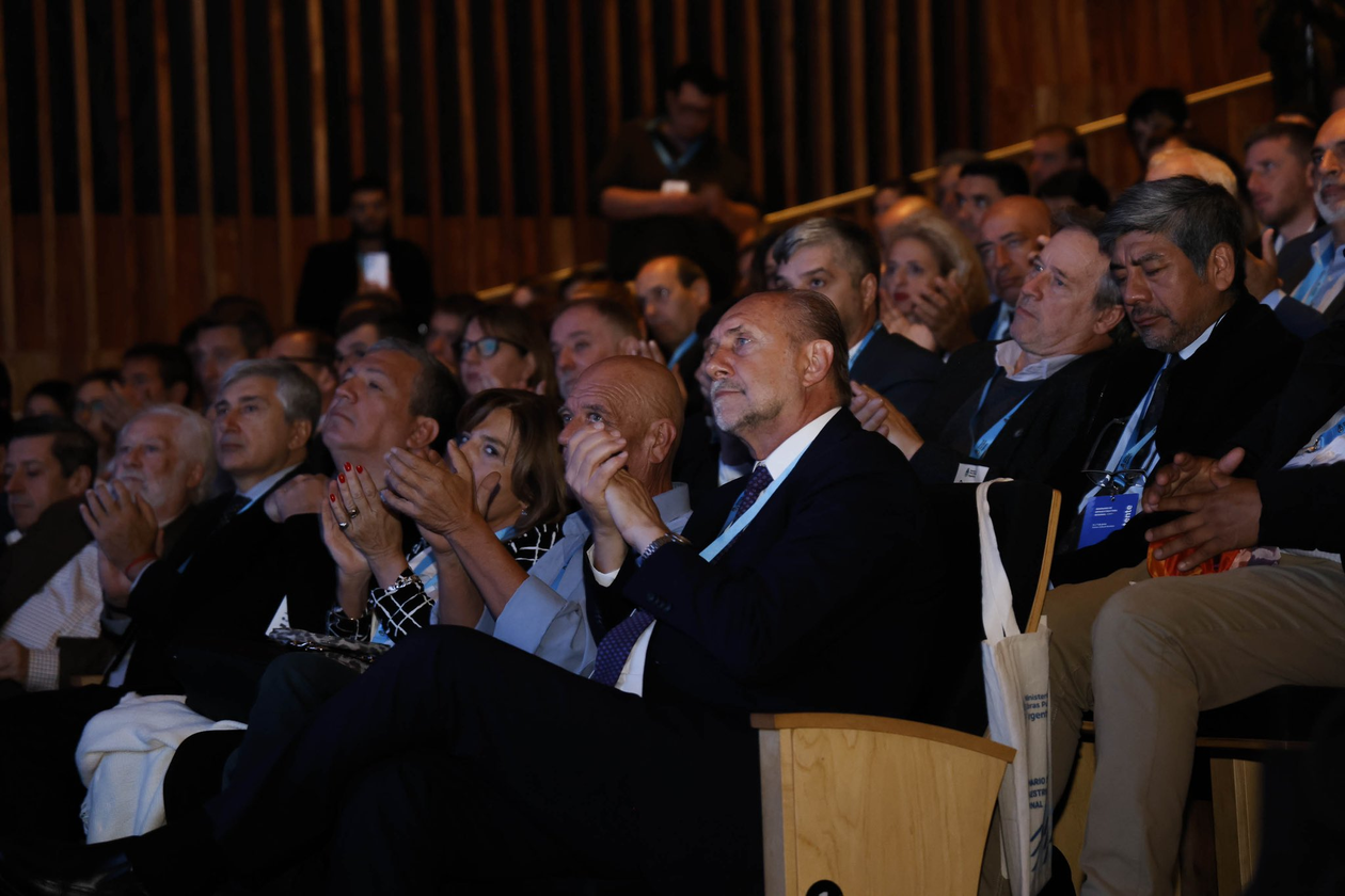 Perotti este martes en el Centro Cultural Kirchner.