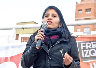 Emilse Saavedra, candidata del FIT.