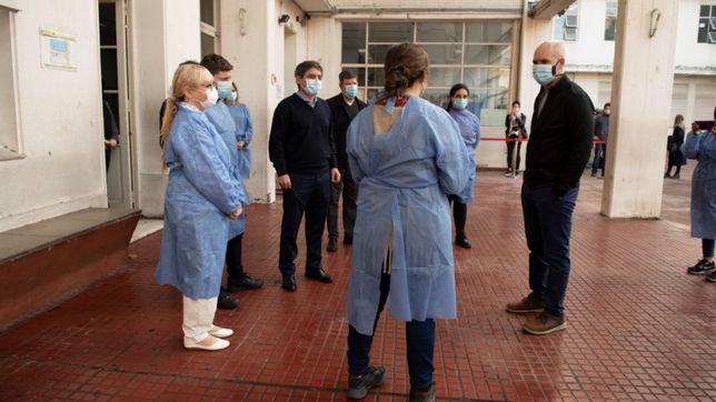tras la pelea con gremios docentes, a larreta le estalla la paritaria medica