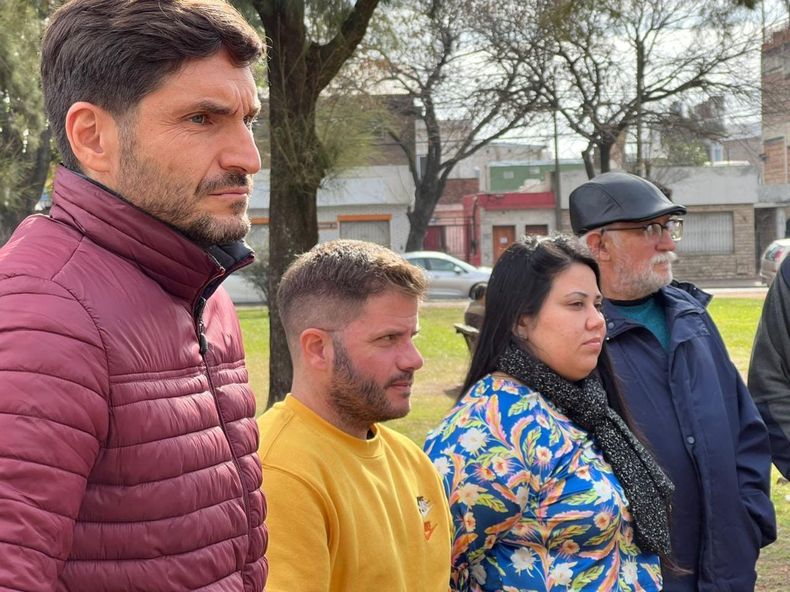 Pullaro y Cándido en primer plano. El ladero del candidato encabezará la lista de Horacio Rodríguez Larreta en Santa Fe
