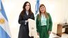 Victoria Villarruel escenificó el juego de las vices díscolas con Gloria Ruiz y sembró a futuro en Neuquén