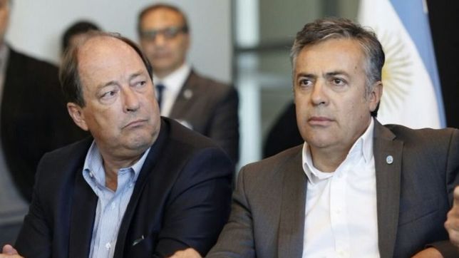 cornejo crece como vocero del malestar contenido de la ucr en cambiemos