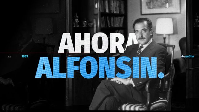 se estrena el documental ahora alfonsin para conmemorar los 40 anos de democracia