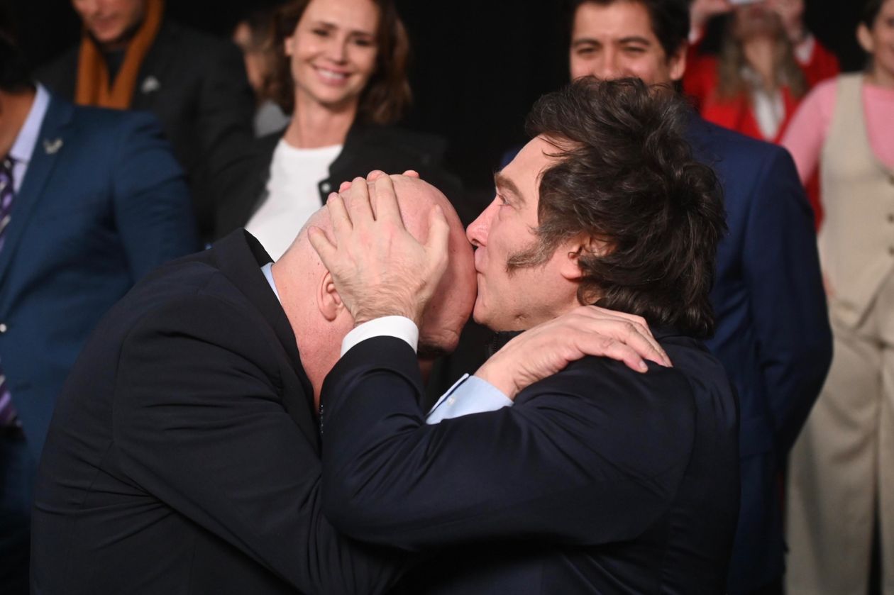 José Luis Espert y Javier Milei.