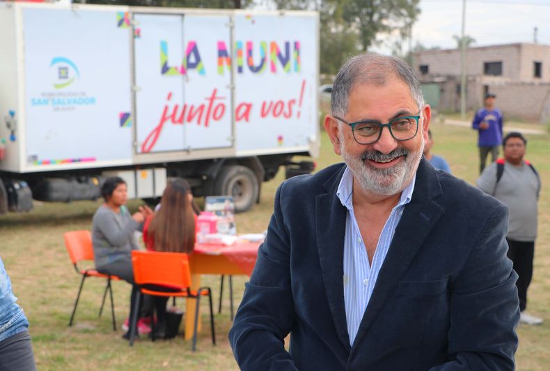 Chuli Jorge, intendente de San Salvador de Jujuy.
