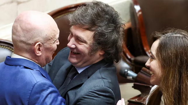 Javier Milei con José Luis Espert.&nbsp;