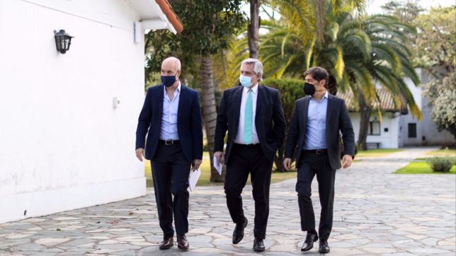 fernandez llamo a kicillof y le pidio reconstruir la alianza con larreta