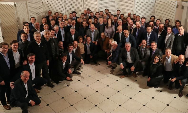 Macri con intendentes