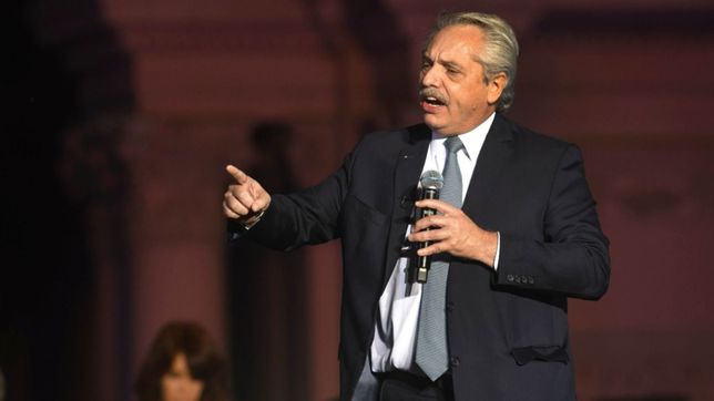 fernandez: tranquila, cristina, no vamos a negociar nada que nos ponga en riesgo