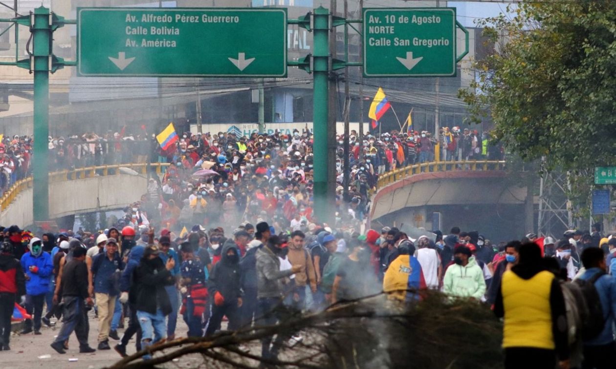 Protestas Ecuador 2022 Ecuador