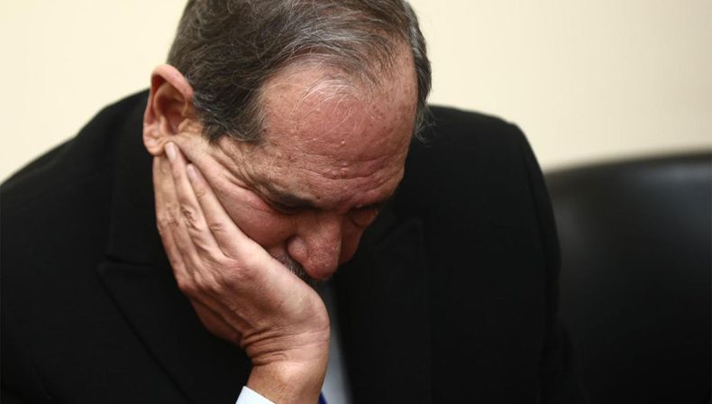 José Alperovich, durante la audiencia en la que escuchó los alegatos de la fiscalía y de la querella.&nbsp;