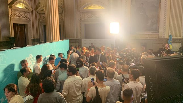 inedito: por el apagon, suspendieron el discurso de axel kicillof en la legislatura