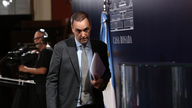 Manuel Adorni (Foto: NA)