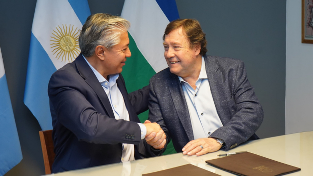 Rolando Figueroa y Alberto Weretilneck, aliados en todo. Rolando Figueroa y Alberto Weretilneck, aliados en todo.