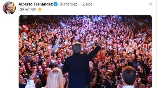 menos twitter y mas tele: los candidatos despues de las paso