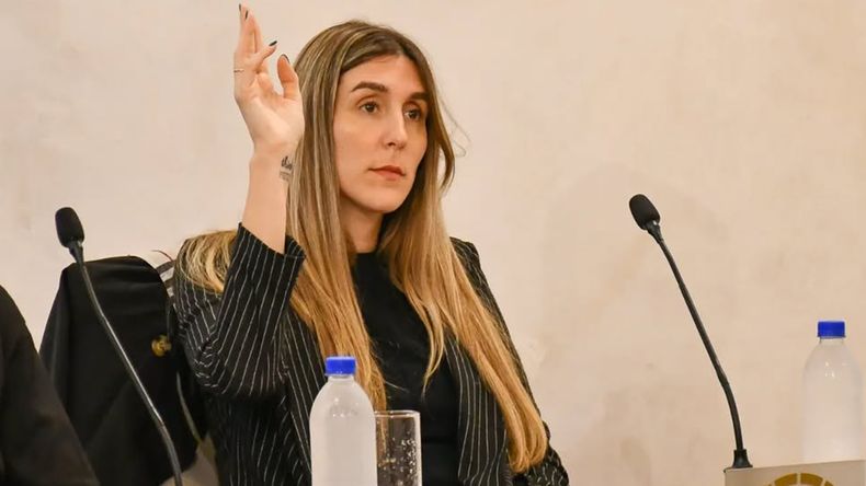 Luisina Minni, presidenta del bloque de concejales del PJ en Paraná.