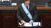 Javier Milei durante la Asamblea Legislativa.