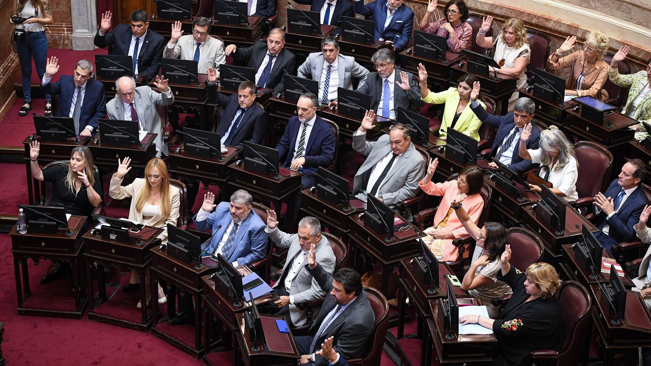 Sesión preparatoria en el Senado.&nbsp;