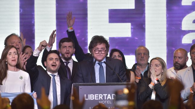 pato, adentro: milei va por los votos que junto bullrich en las dos buenos aires