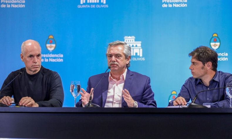 Kicillof Alberto Fernandez Rodriguez Larreta