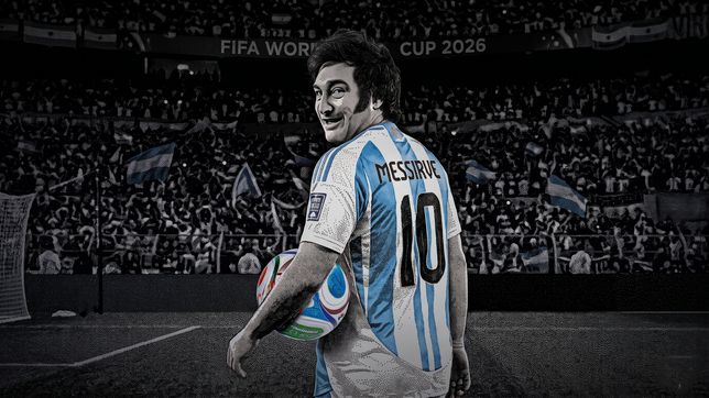 Javier Milei se sube a la ola del Mundial para obtener un rédito político. (Imagen generada con inteligencia artificial).