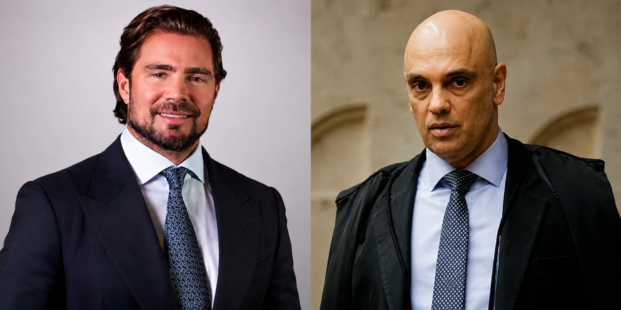 El banquero Daniel Vorcaro y el juez de la corte de Brasil Alexandre de Moraes: relaciones pelligrosas.