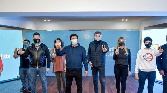 maximo conduccion: kirchner asumio la jefatura politica del pj bonaerense