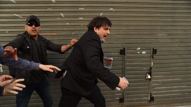 Fran Fijap, agitador digital libertario: las juventudes de Javier Milei bajan a la calle.&nbsp;