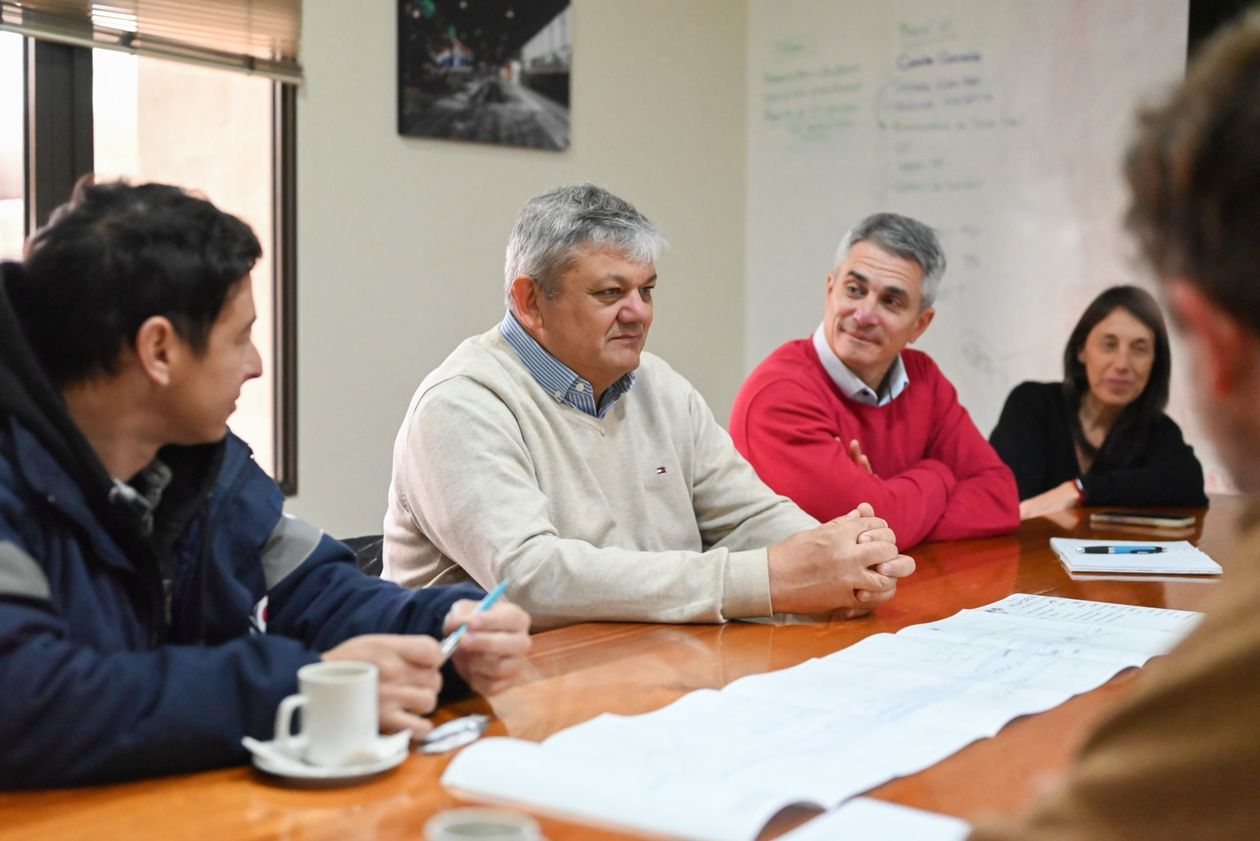Alberto Ricci junto a Esteban Lenci: en Santa Fe empiezan a definirse candidaturas.