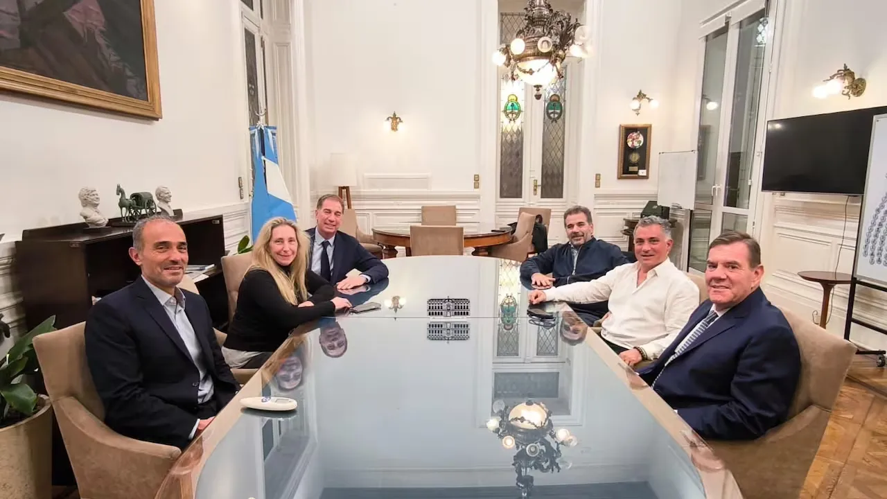 La reunión en la Casa Rosada entre La Libertad Avanza y el PRO.