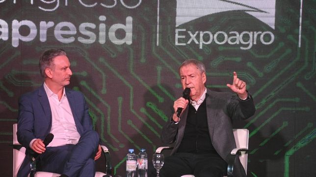 Juan Schiaretti cerró el congreso de Aapresid en La Rural de Buenos Aires 
