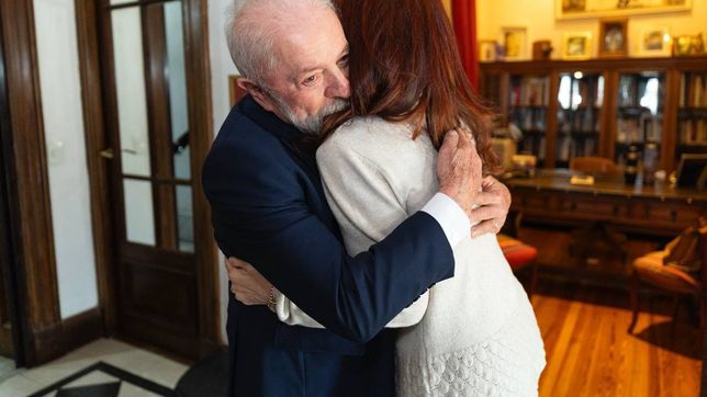 CFK Con Lula. 