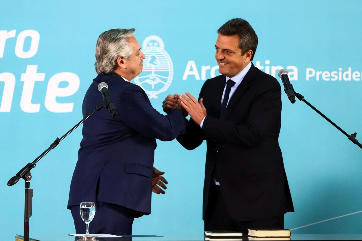 Alberto Fernández y Sergio Massa