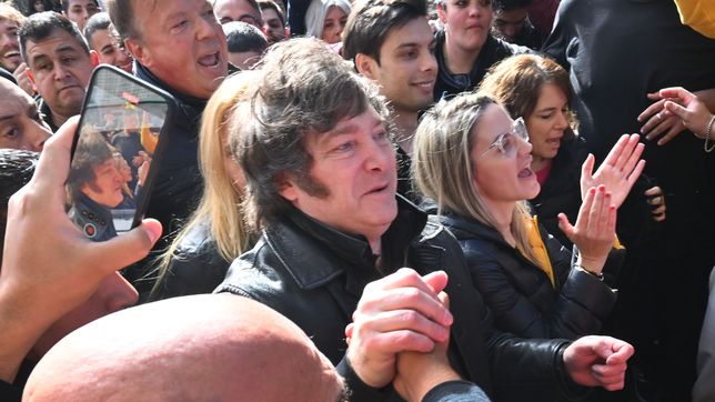 las patillas de milei