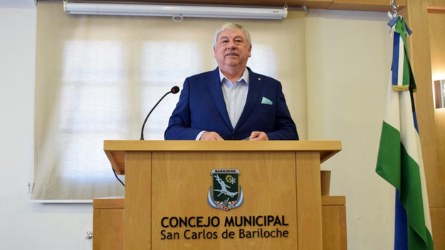 El intendente de la ciudad más grande de Río Negro, Walter Cortés. 