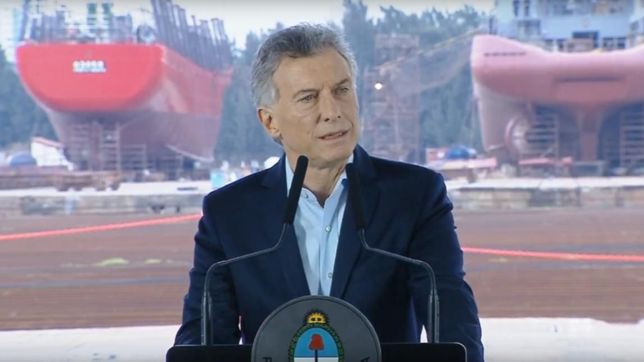 sin nombrarlo, macri volvio a darle corresponsabilidad a fernandez en la crisis