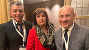 Luis Chocobar, Patricia Bullrich y Fernando Soto.&nbsp;