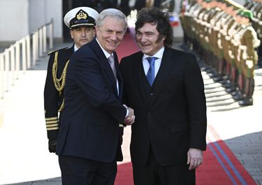 José Kast y Javier Milei.